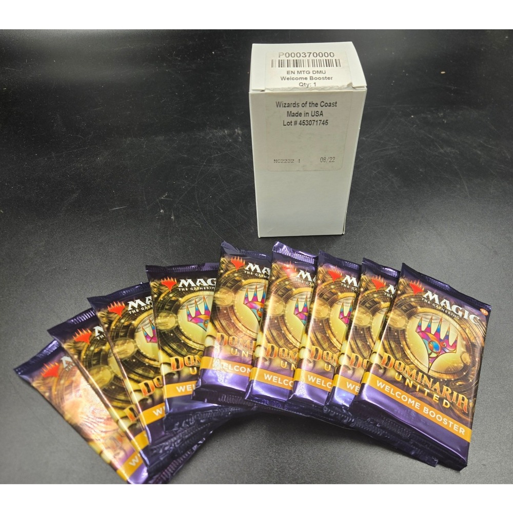 MTG Magic The Gathering Dominaria United Welcome Booster Pack Lot of 9 DMU